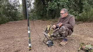 Tarde de radio en el campo