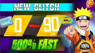 500% Fast New Level Up Glitch 💯🤓 || how to increase ff level | free fire fast level up glitch 