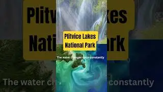 This Place Looks Unreal&hellip; But It&rsquo;s Real 🌊🍃 #plitvicelakesnationalpark   #amazingfacts