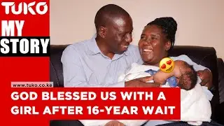 My husband never gave up on me in the 16-year wait for our baby