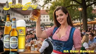 Weihenstephaner Original Helles Alkoholfrei 0.5% ABV - SwillinGrog Non-Alcoholic NA Beer Review