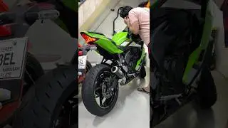 how a $30 CHEAP exhaust sounds like on a 400cc Ninja #zx4rr #kawasaki  