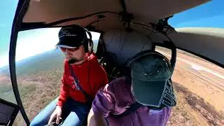 Power recovery Autorotations with C.W. Lemoine in the R44 at Stennis Airport