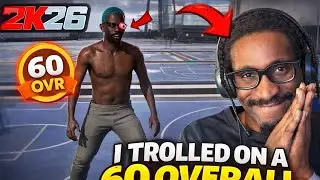 I Trolled Park on a 60 OVERALL Lockdown in 2K26 🤣