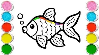 How to Draw a Fish | Easy & Colorful Drawing for Kids!
