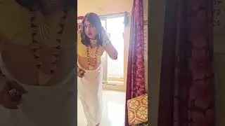 cross dresser PRIYA Shah going to ready for pooja...