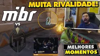 INSANI DESTRUIU e GRITOU MUITO em GRANDE FINAL! Melhores Momentos: MIBR vs GAIMIN GLADIATORS