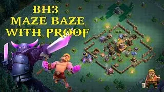 Worlds best builder hall 4 maze base layout anti 50% / unbeatable BH4 base