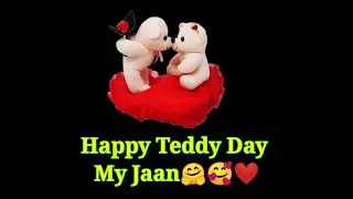 Teddy🧸 Day status || Happy Teddy day status || Teddy day odia shayari