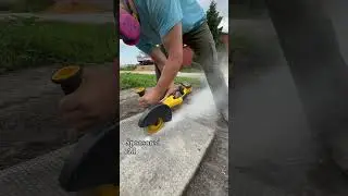 This Dewalt grinder is a beast. #dewaltpartner #sponsored #ad #teamdewaltconcrete @dewalttv
