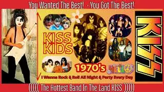 70s Kiss Kids Rock n Roll All Night