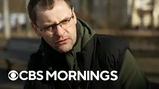 Husband of Ukrainian woman captured in viral image speaks to CBS News