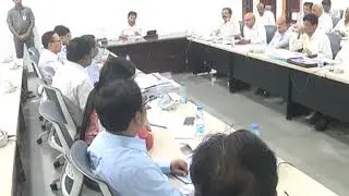 REVIEW MEETING ON DEPT  OF WATER RESOURCES BY AP CM AT CAMP OFFICE ON 06062019