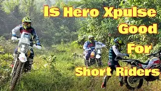 IS XPULSE 200 4V GOOD FOR SHORT RIDERS ? SEAT MODIFICATION #seat #height #xpulse200