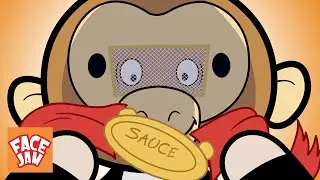 Don't Take The Monkey's Sauce | Face Jam Animated
