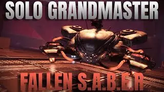 Solo Grandmaster Fallen S.A.B.E.R - Strand Titan (Season of the Deep)