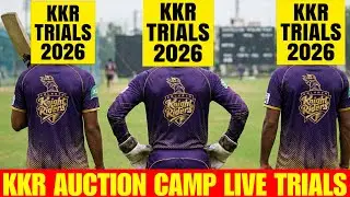 IPL 2026: KKR Talent Scout players Trial Camp live | Ami KKR Hai Ready