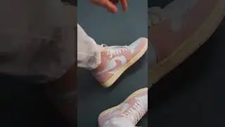 Jordan 1 high, Atmosphere pink 👟🔥🚀 #trending #trendingshorts #viral
