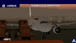 A320 COLD WEATHER TEST Aerofly FS2 4K