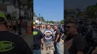 Unique Hells Angels Cut at Laconia Bike Week
