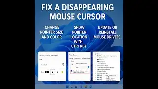 Fix Mouse Cursor Disappearing on Windows 11 (8 Easy Solutions)