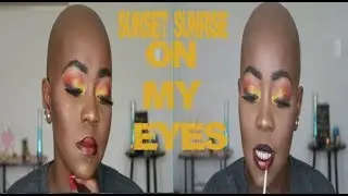 HOW TO | SUNSET & SUNRISE ON MY EYES | SUMMER EYELOOK | ORLUNDA ARMAS
