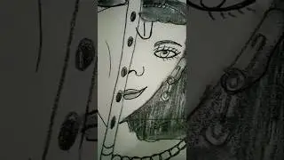 How to Draw Shri Krishna Using Numbers | Easy Step-by-Step Drawing