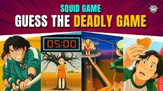 Guess The Ghibli | Squid Game by #trending #ghibli Art | Squid Game: Season 3 | Netflix 🧐 KnowlEdges