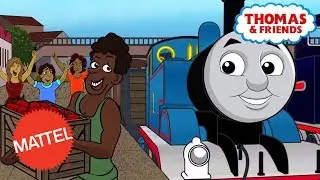 Thomas Joins a Tomato Fight in Spain | Thomas & Friends | Mattel