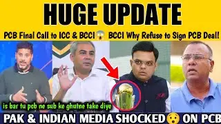 BIG NEWS: PCB&rsquo;s Final Call to ICC & BCCI &ndash; Why Is BCCI Rejecting PCB&rsquo;s Demand?