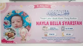 Walimatul Aqiqah NAYLA BELLA SYARIFAH #walimatulaqiqah #srakalan