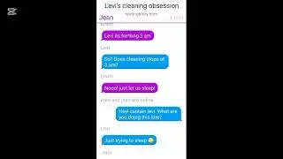 ♡ levi's cleaning obsession ♡ attack on titan texting story # funny @ texting stories