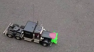 tamiya king HAULER Bob tail test drive 