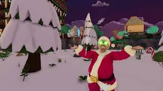 Happy Holidays from Ethermon in Decentraland!