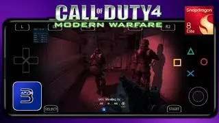 Call Of Duty 4 Modern Warfare | APS3E V1.35 | SD 8 Elite | Эмулятор PS3 для Android