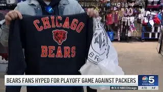 Excitement abounds in Chicago ahead of Bears showdown against Packers