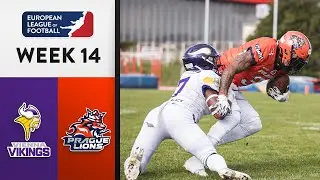 Vienna Vikings @ Prague Lions Highlights | Week 14 | Season 2023
