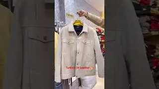 Premium Turkish 🇹🇷 Leather 🔥#shorts #shortsvideo #shortsviral #indiandotsapparel