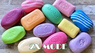 2x Mode ASMR 😋👌😴 Soap Carving! Relaxing sounds ( No talking ) || ASMR || P
