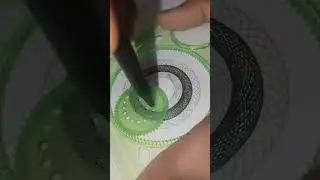 gold, silver, black.beautiful spirograph #satisfying #beautiful #art #spirograph #pattern #drawing