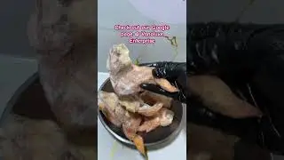 Fresh and Frozen Chicken wings #facts #food #reels #frozenfood #shorts #chickenchop #chickenstrips