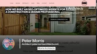How We Built an SEO-Optimized Website for a Construction & Design Professional