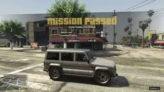 GTA 5 grass roots -  the pick up 100% mission walkthrough GOLD MEDAL completion