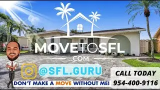 Sunrise FL 3/2 Pool Home for SALE!