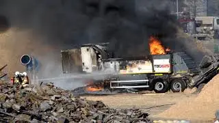 Brandweer rukt groot uit na brand in shredder bij houtversnipperaar in Steenwijk
