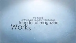Peter Bilak, The Typographer