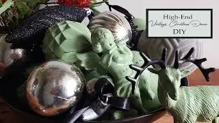 High End - Vintage Christmas D&eacute;cor DIY - Get the Look For Less