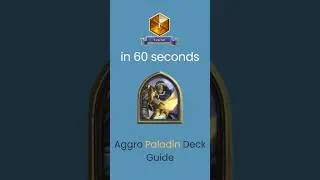 Aggro Paladin in 60 Seconds | Hearthstone 2025