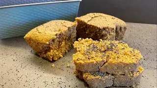 simple Poppy Seed Cake (without flour)