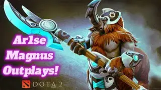 Ar1se - Magnus God Pure Outplays NonStop Dota 2 Highlights!